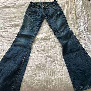 Kenneth Cole Dark Blue Flare Jeans